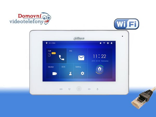 Bytový IP monitor VTH5221DW-C