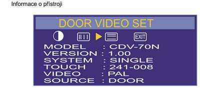 Bytový monitor CDV-70H2