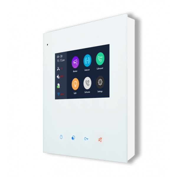 Bytový monitor PM-D247TW-S, dotyková 4,3" obrazovka WiFI, CZ