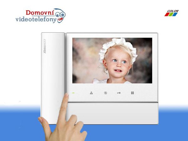 Bytový monitor CDV-70N, bílý