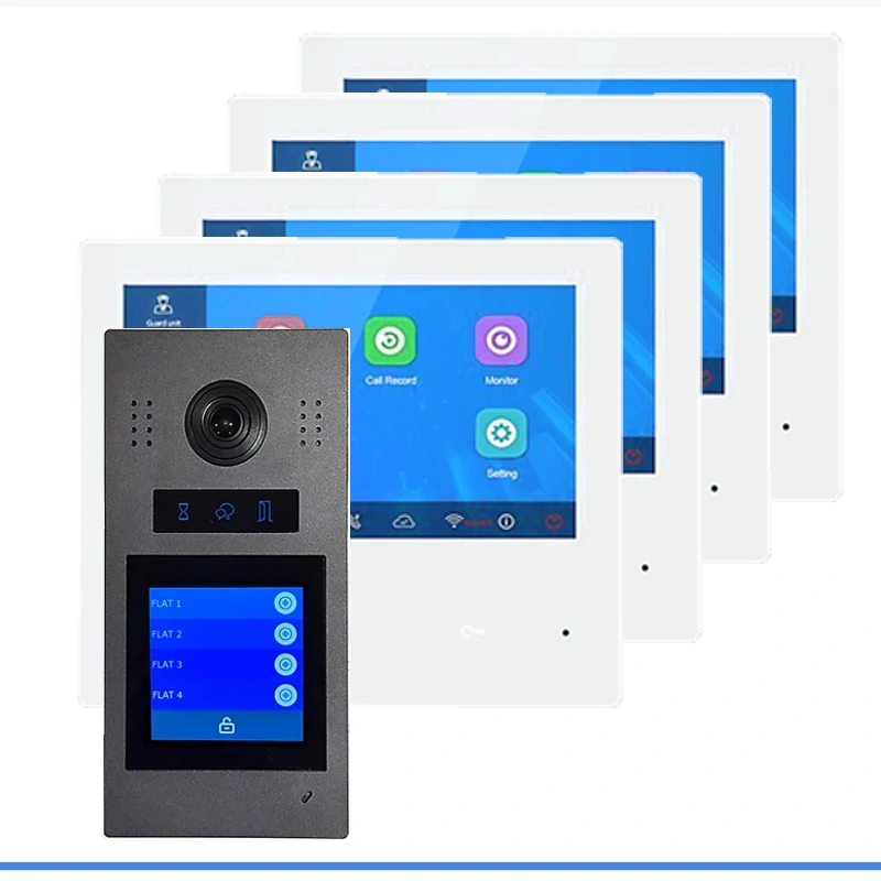 Sestava digitálního systému 4x PM-D2D72W + PC-D2D24