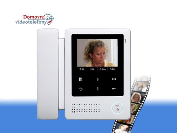 Domovní videotelefon PM-443SM s audio sluchátkem
