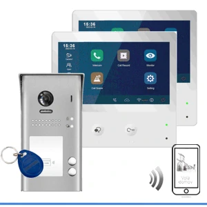 Sestava 2x PM-D277TMW +  stanice PC-D250-2-ID