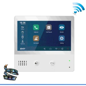 Bytový monitor PM-D277TMW-V2, obrazová paměť, dotyková 7" obrazovka, WiFi, CZ