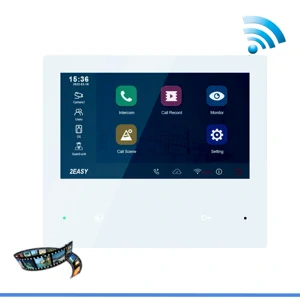 Bytový monitor PM-D279TMW, obrazová paměť, 7" dotyková obrazovka, WiFi, CZ