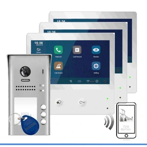 Sestava 3x PM-D277TMW +  stanice PC-D250-3-ID