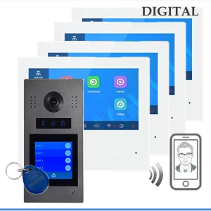 Sestava digitálního systému 4x PM-D2D72W + PC-D2D24