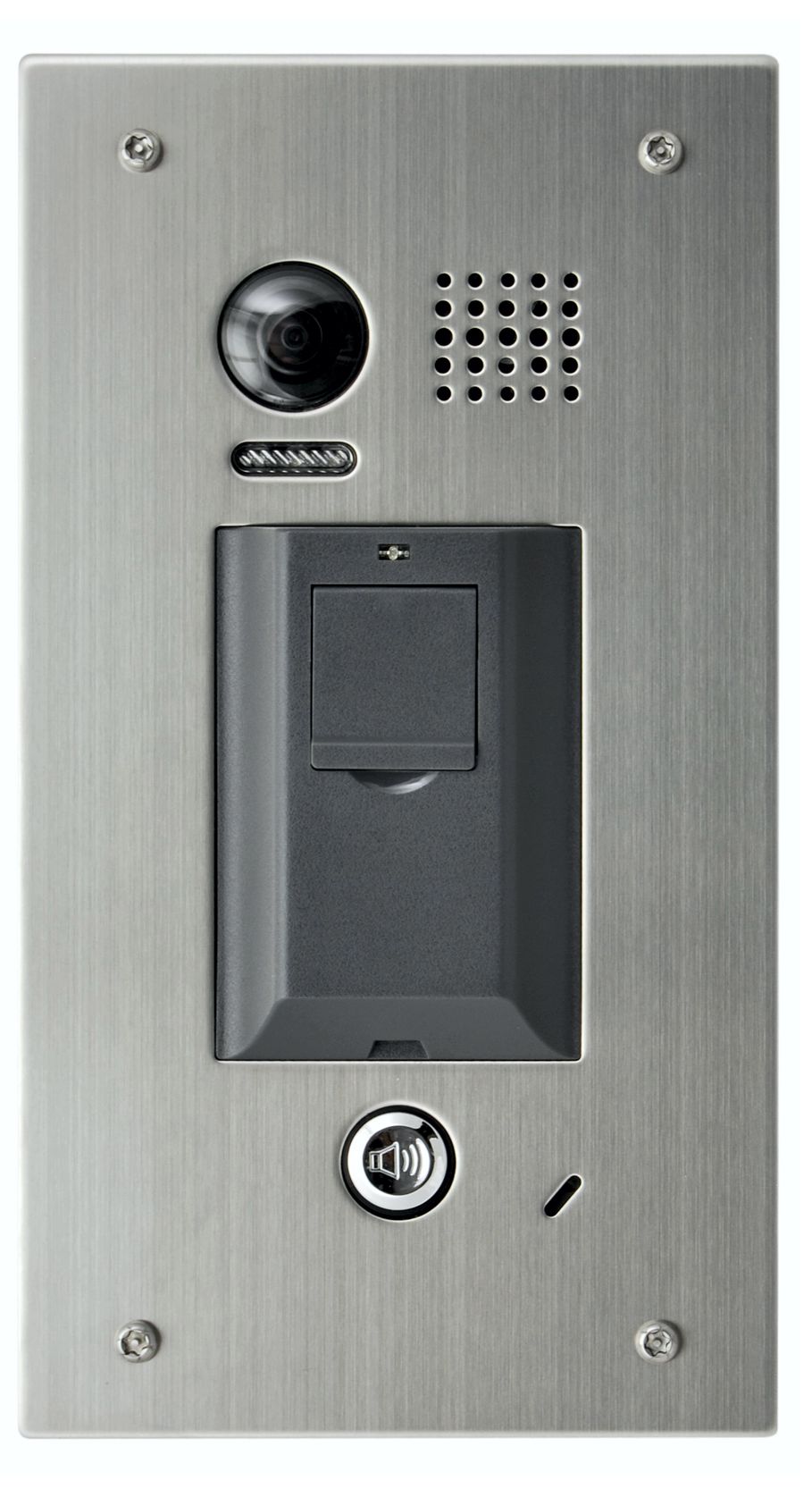 Dveřní telefon PC-D248-FF se čtečkou otisků prstů