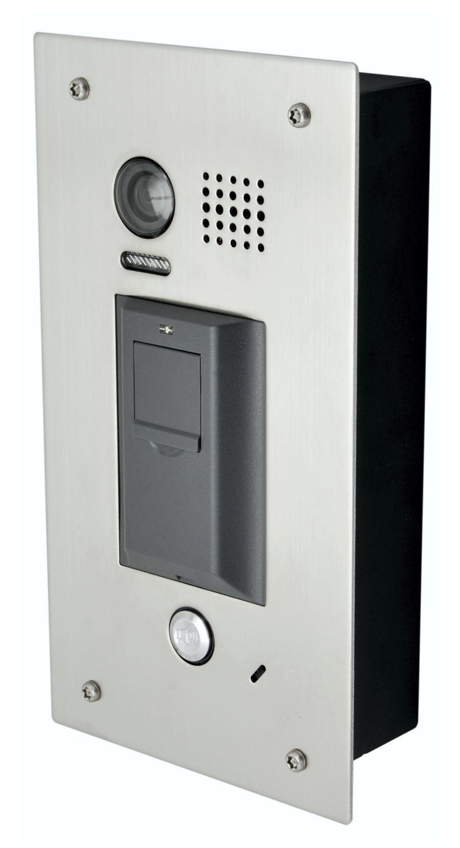 Dveřní telefon PC-D248-FF se čtečkou otisků prstů