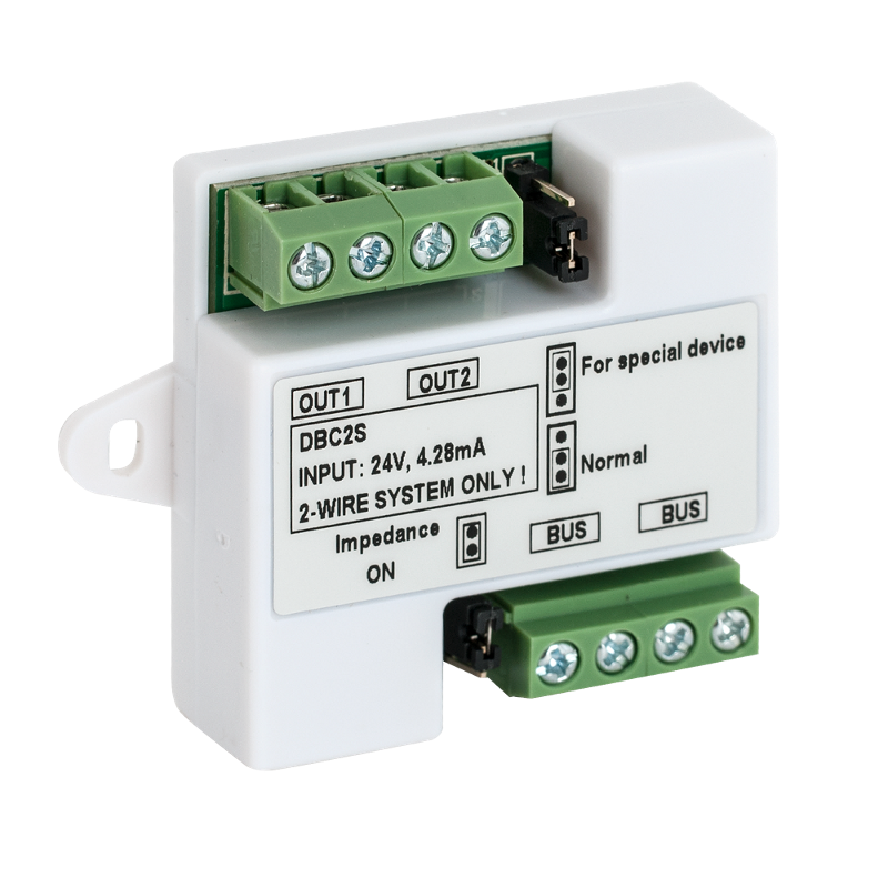 Rozbočovač a zesilovač hl. vedení PA-D2-DBC2S