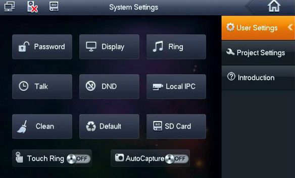 Bytový IP monitor VTH1550CH (CZ)