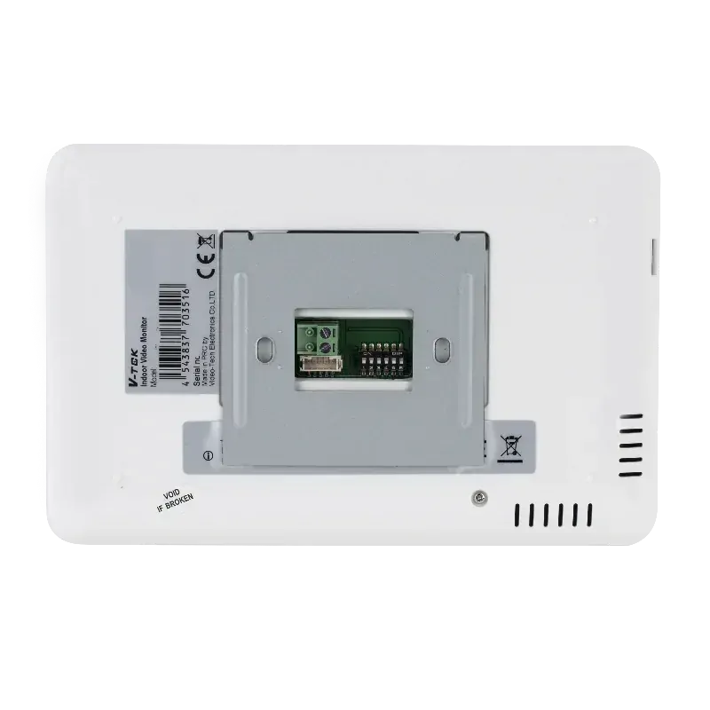 Bytový monitor PM-D274TMDv2, obrazová paměť, dotyková 7" obrazovka, CZ