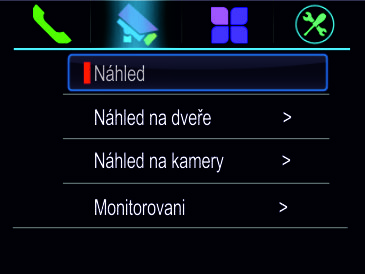 Dveřní monitor PM-D236,  barevná TFT 3,5" obrazovka