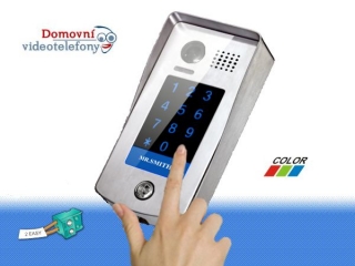 Dveřní telefon PC-D248-K s kódovou klávesnicí
