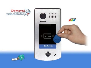 Dveřní telefon PC-D248-R, RFID čtečka, CCD 1/3"