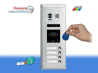 Dveřní telefon PC-D211S-4S-ID 