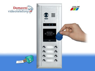 Dveřní telefon PC-D211S-8D-ID 