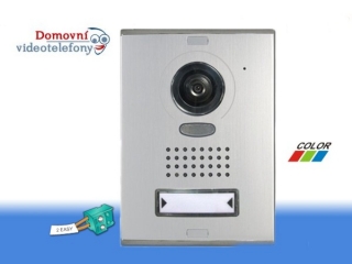 Dveřní telefon PC-D243-2, kolébkové zvonkové dvoutlačítko