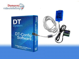 Konfigurační software PA-D2-CONF s konvertorem USB/RS-485 pro D2 systémy
