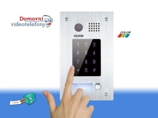 Dveřní telefon PC-D244-FK , číslelná klávesnice