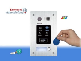 Dveřní telefon PC-D244-FR,  RFID čtečka